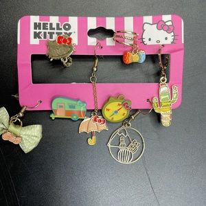 Hello Kitty 8PC mismatched earring set